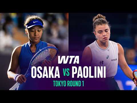 Naomi Osaka vs. Jasmine Paolini | 2026 Tokyo Round 1 | WTA Match Highlights