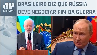 Putin e Lula debatem conflito na Ucrânia por telefone