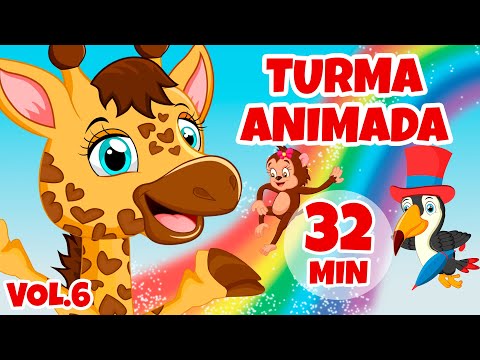 Turma Animada Vol. 6 - Giramille 32 min | Desenho Animado Musical