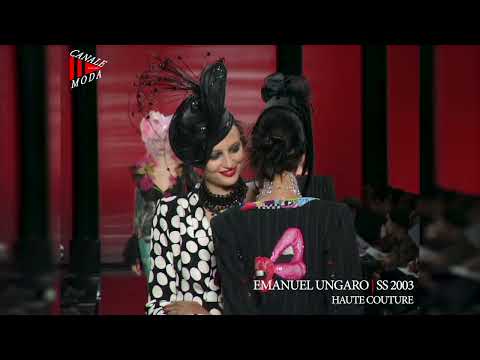 EMANUEL UNGARO Spring Summer 2003 Paris - Canale Moda