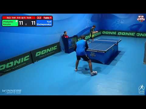 19:00 Vladyslav Kaluhin 2 - 3 Yurii Shchepanskyi  West 3 WIN CUP 26.10.2022 | TABLE TENNIS WINCUP