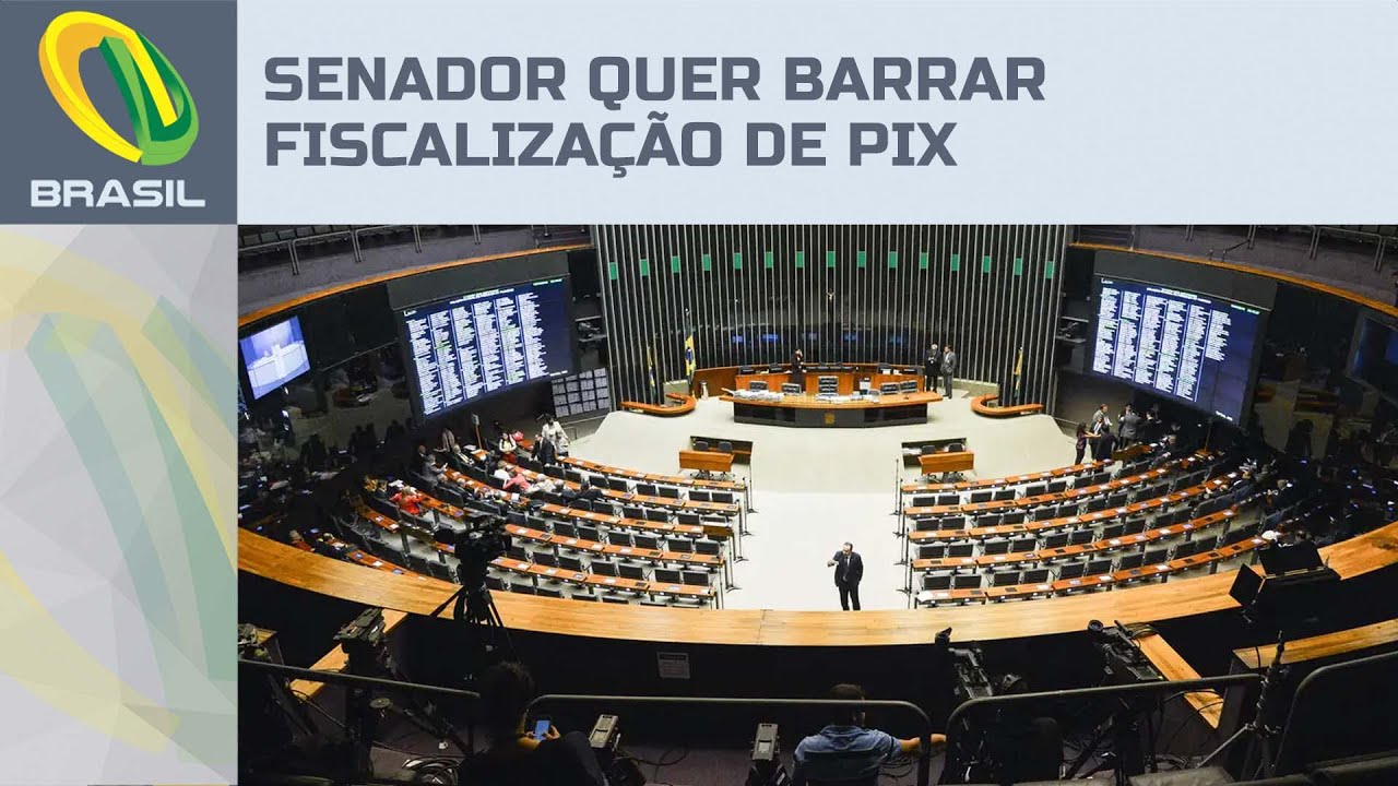 Senador propõe barrar fiscalização de transações acima de R$ 5 mil no crédito e Pix