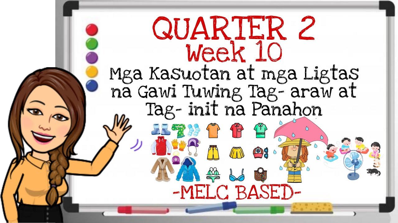 Putar video KINDERGARTEN | QUARTER 2 (WEEK 10) | MGA KASUOTAN AT MGA LIGTAS NA GAWI TUWING TAG- ARAW & TAG- ULAN sekarang KINDERGARTEN | QUARTER 2 (WEEK 10) | MGA KASUOTAN AT MGA LIGTAS NA GAWI TUWING TAG- ARAW & TAG- ULAN