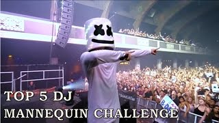 Top 5 DJ Mannequin Challenge (SUPER LIT!) ✔