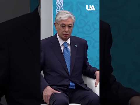 TOKAYEV RIGHT TO PUTIN'S FACE: 
