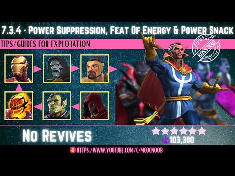 MCOC: Act 7.3.4 - Power Suppression, Feat of Energy & Power Snack - Doctor Strange (Book 2, Act 1.3)