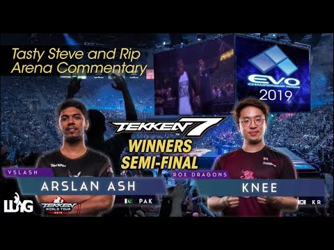 Arslan Ash vs Knee - EVO 2019 Winners Semi-Final - Tekken 7