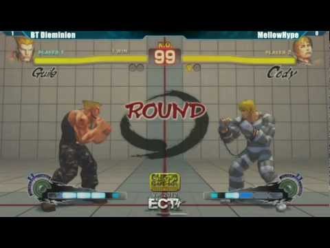 Dieminion ( Guile ) vs MellowHype ( Cody ) - ECT 4