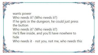 Hazel O&#39;Connor - Who Needs It Lyrics