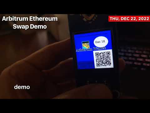 Arbitrum Wallet and new mobile phone app qrcode link for improved onboarding work flow!