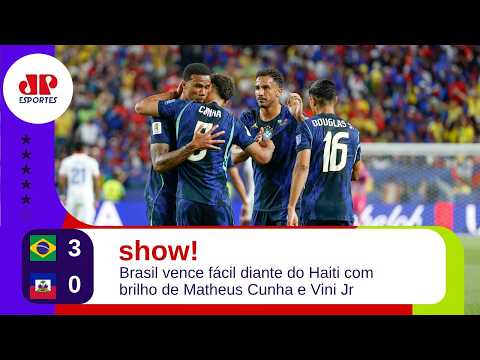 MATHEUS CUNHA E VINI JR COMANDAM VITÓRIA DO BRASIL SOBRE O HAITI NA 2ª RODADA | BASTIDORES DA COPA