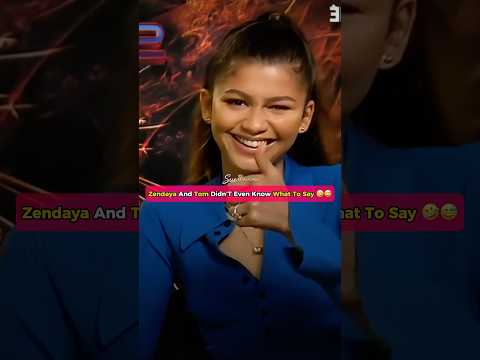 Tom and Zendaya’s Funny Answers 😂