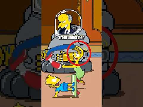 The Strange Appearance of Marge in The Simpsons Arcade #shorts