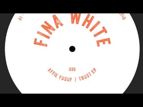 Affie Yusuf - Shinkantuiisu (FINAWHITE006)