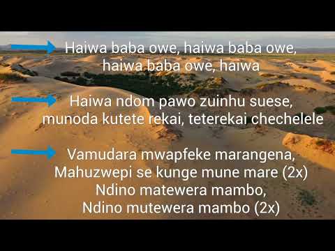 Vamudara - 3 part Shona Song from Zimbabwe