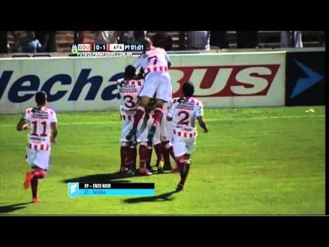 Gol de Noir. Douglas Haig 1 - Atlético Paraná 1. Fecha 4. Nacional B 2015. FPT
