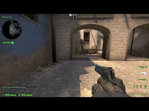 How to SMOKE piller from outside B aps in Mirage #csgo