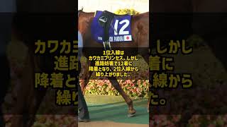 なぜ2位入線の馬がGI馬になれたのか フサイチパンドラと15年ぶりの繰り上がり #Shorts