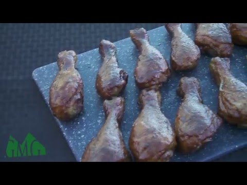 Wood Pellet Grill Whiskey BBQ Chicken - Loot N' Booty with Green Mountain Grills