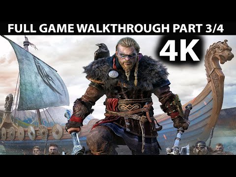 Assassin's Creed Valhalla Full Game Walkthrough - No Commentary (Part 3 of 4) 4K