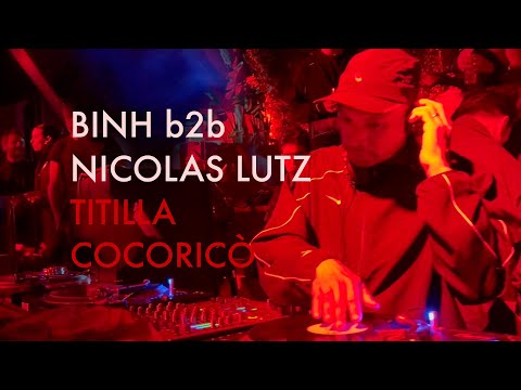 [4K] BINH b2b NICOLAS LUTZ @ TITILLA COCORICÒ 30/04/2025