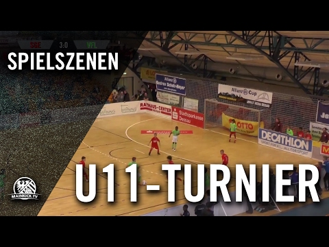 Eintracht Frankfurt - VfL Wolfsburg (U11 E-Junioren, Viertelfinale, Allianz Cup) - Spielszenen