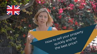 How to sell your property quickly and for the best price?