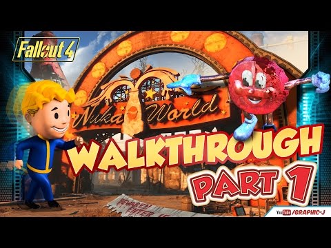 Fallout 4: Nuka World Walkthrough - Part 1 - Trip to Nuka World & The Gauntlet
