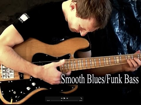 Smooth Funky Blues Bass Guitar 'It’s a funky thing' Davey Pollitt