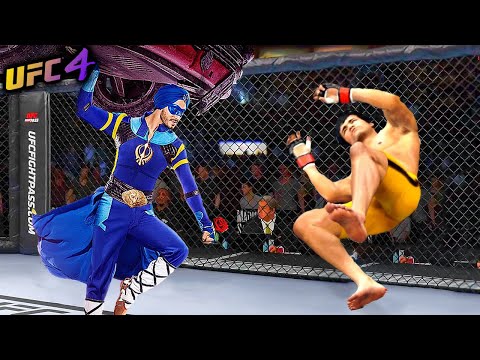 Flying Jatt vs. Bruce Lee (EA sports UFC 4) - rematch