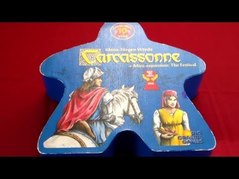 Runthrough #3 Carcassonne Components