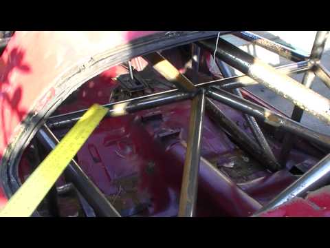 Rear Frame Rail and Front Bracing - Building a Pure Stock Race Car