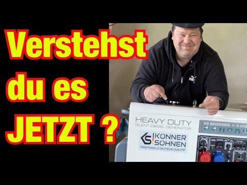 Connect the emergency generator to the house's electrical system