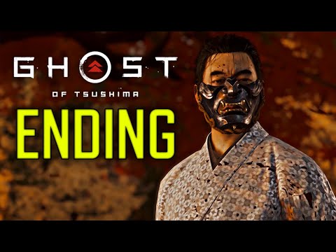 Ghost of Tsushima - Final Boss Fight + ALL ENDINGS (SPARE or KILL) // Japanese Version