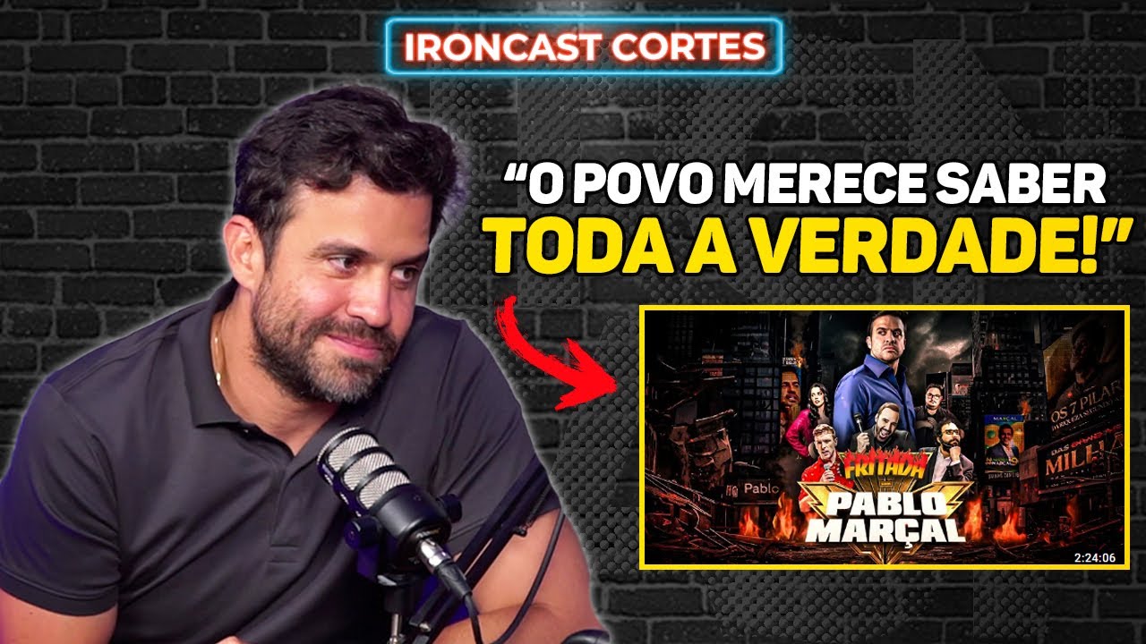 PABLO MARÇAL ABRE O JOGO E REVELA TODA VERDADE SOBRE O “FRITADA” – IRONCAST CORTES