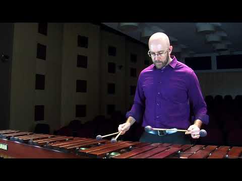 TMEA 2021-2022 All-State 4-Mallet Etude with play-along track - Dr. Brad Meyer, performer