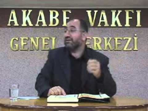 [394-2] Rahman Suresi (1-13) - Mustafa İslamoğlu - Akabe Vakfı - Tefsir Dersi