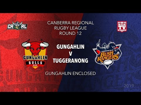 2019 Canberra Region RL - Round 12 - Gungahlin Bulls v Tuggeranong Bushrangers