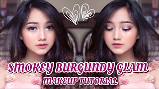 Smokey Burgundy Glam Makeup Tutorial [ENG SUB] || Modern Renaissance Palette
