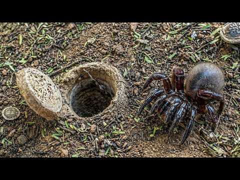 Discover the SECRET Life of the African Trapdoor Spider!