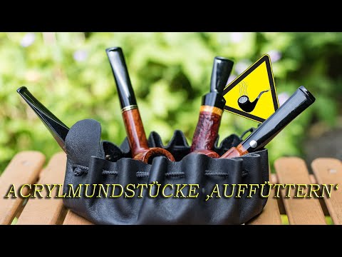 Acrylmundstücke: Aufarbeiten / Löcher und Kerben auffüttern - ist das möglich?