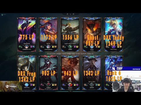 DRX Teddy Ezreal Stream - He Q auto aim so crazy - Challenger 1249 LP