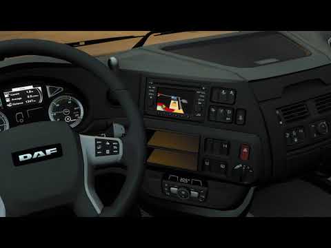 ETS 2 # 78 - DAF Truck - Roscoff to Nantes Logitech G29 Gameplay POV (4K - 60FPS)