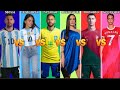 Comparison Ronaldo Vs Messi Vs Neymar Antonele Vs Biancardi Vs Georgina FootyFiesta Vk5zx FotSPb