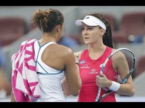 2015 China Open Round of 16 | Agnieszka Radwanska vs Madison Keys | WTA Highlights