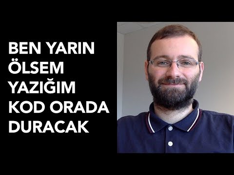 Ben Yarın Ölsem Yazdığım Kod Orada Duracak - Geliştirici Sohbetleri (Ender Ahmet Yurt)