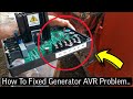 Connecting a univarsal AVR to a brush type genie instead of the original AVR | Generator AVR Unit