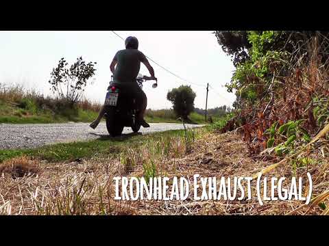 凱旋t100排氣管 t120排氣管 西班牙IXIL IRONHEAD