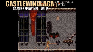 [Commodore Amiga] CASTLEVANIA AGA (Work In Progress)