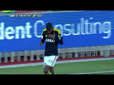 Isak rullar in sitt andra mål mot Luleå - TV4 Sport
